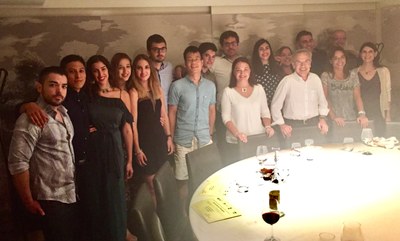 Graduation dinner & celebration of 10 years of the Master in Photonics